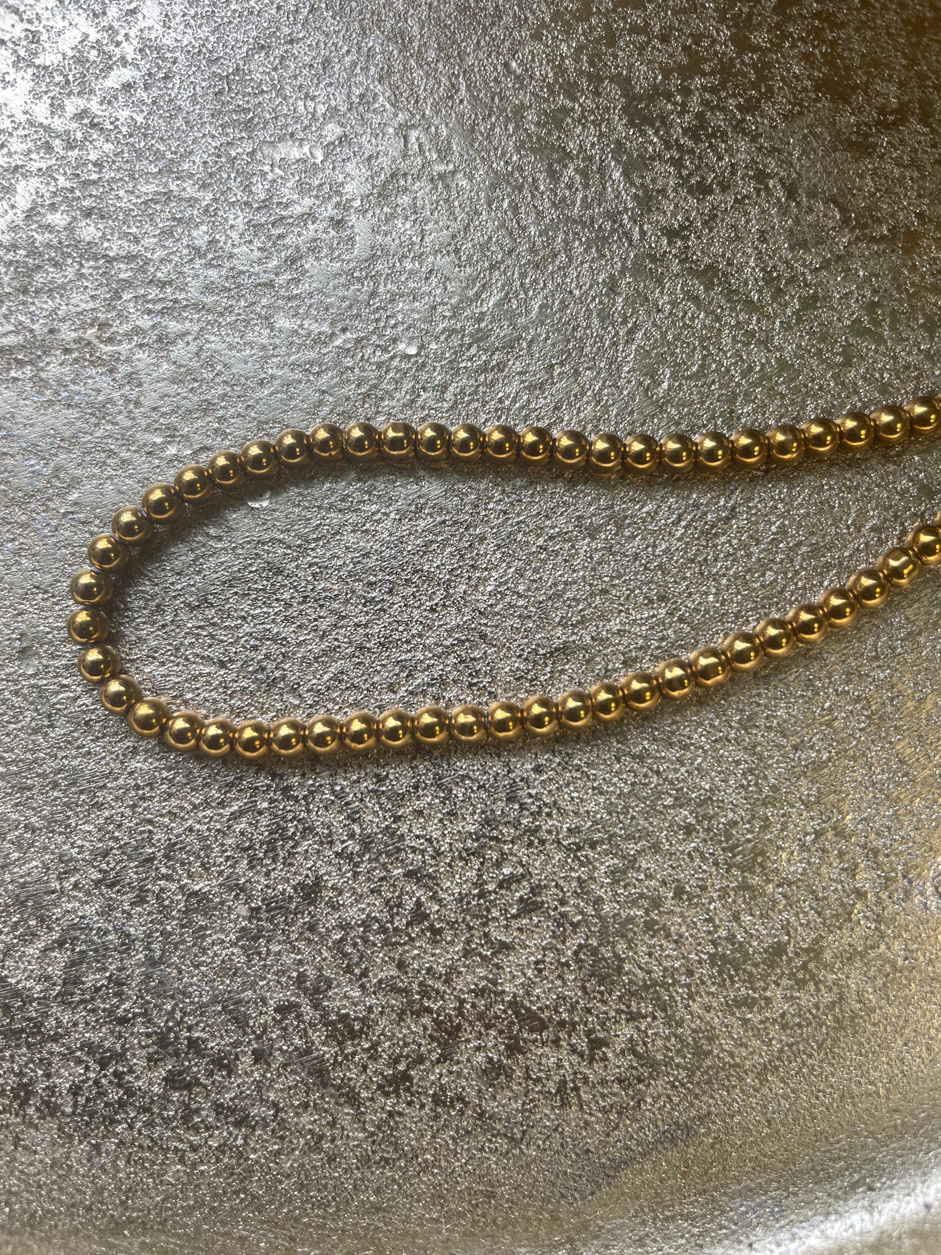 African Turquoise Anklet
