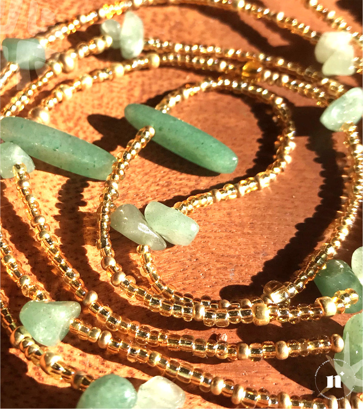 Gold + Adventurine