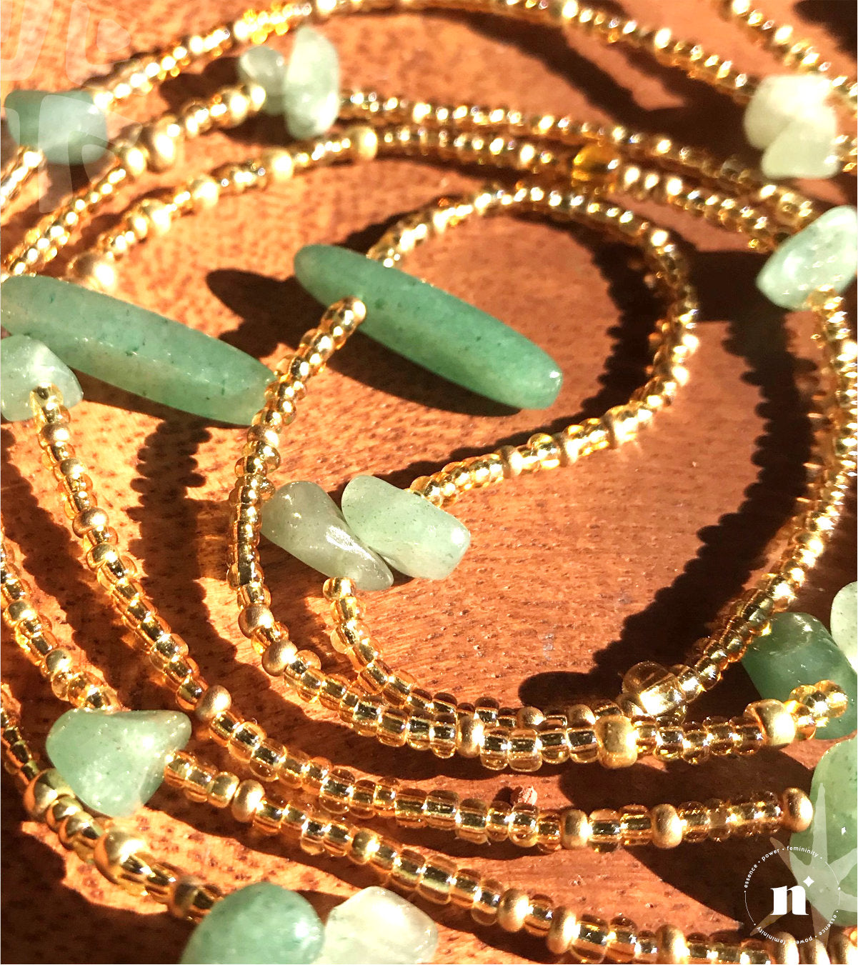 Gold + Adventurine