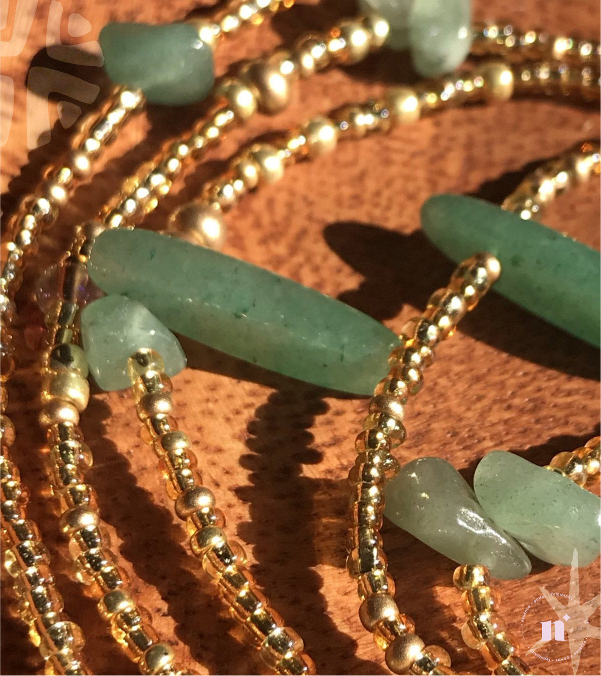 Gold + Adventurine